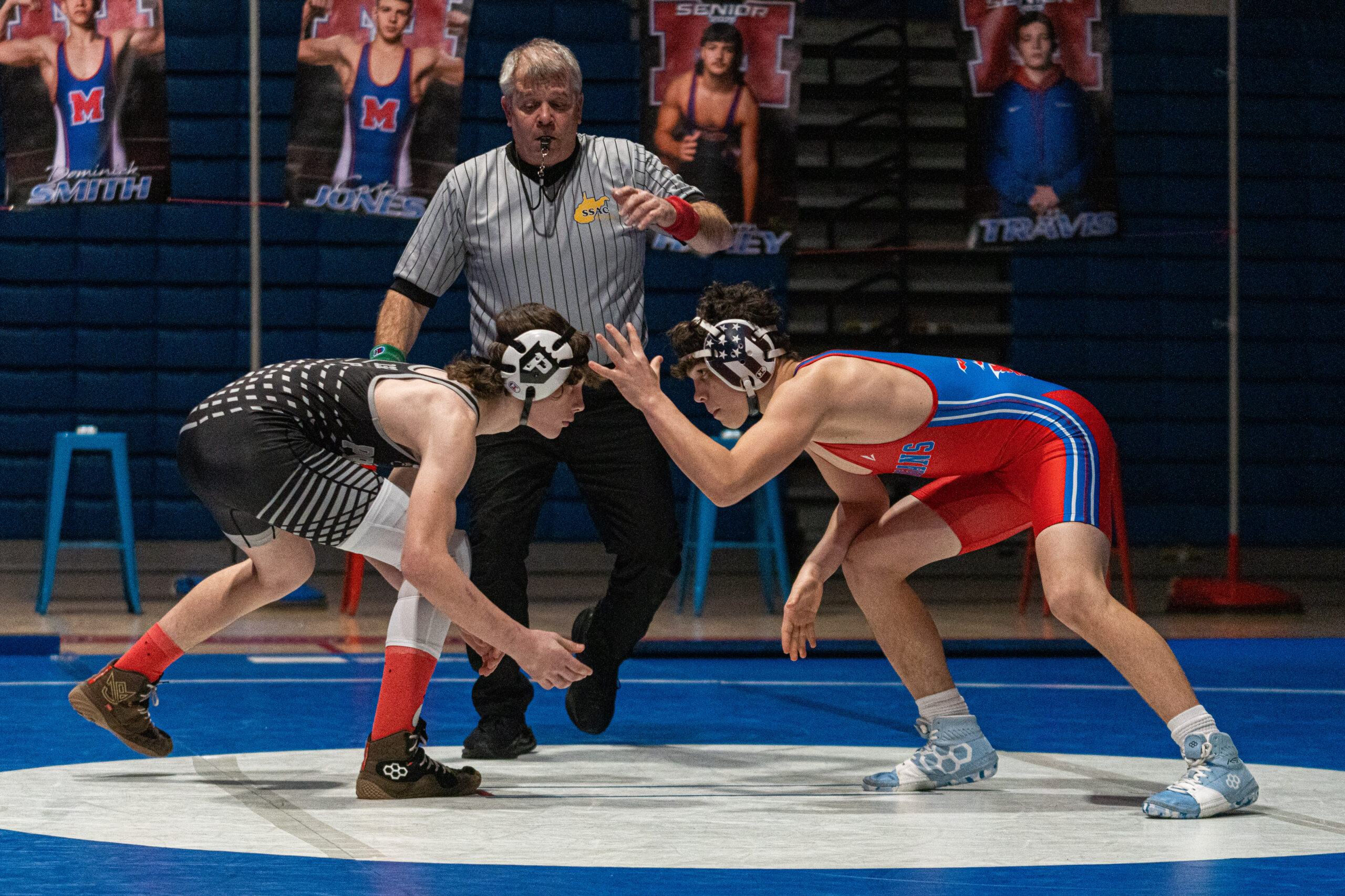 Preston High wrestling team takes down Morgantown High